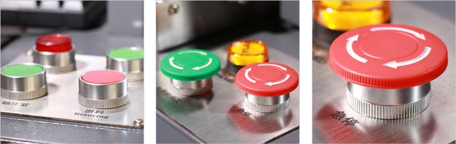 V6全自動(dòng)彎字機(jī)按鈕